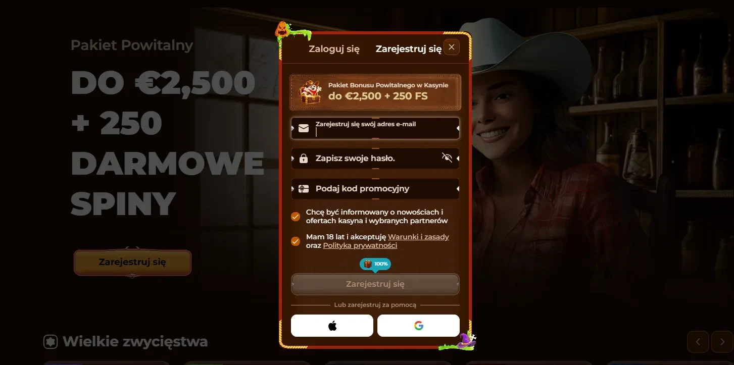 rodeoslot casino rejestracja