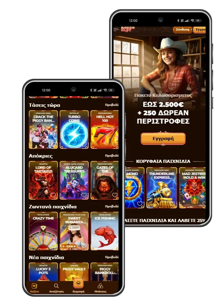 rodeoslot casino κινητό