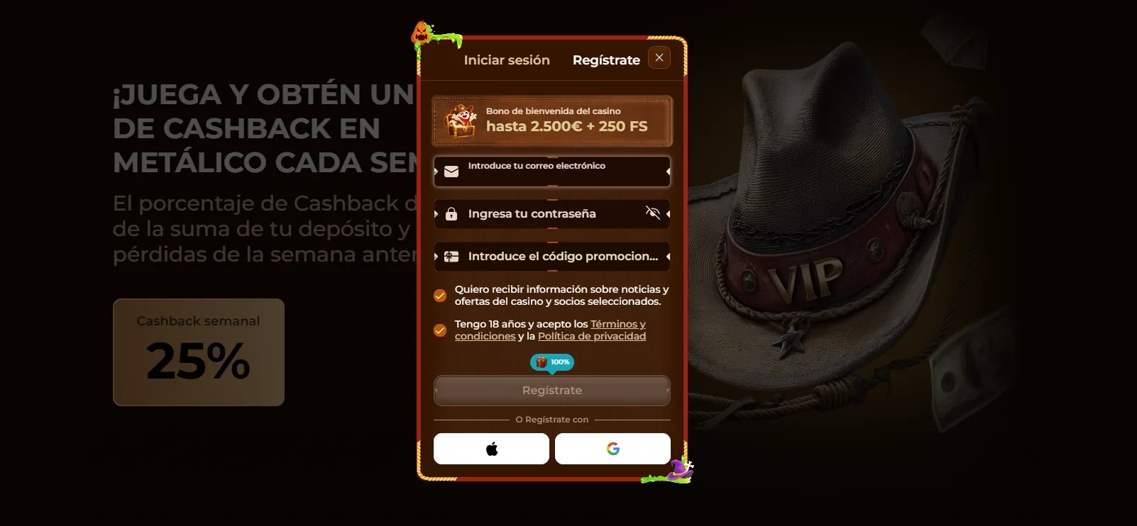rodeoslot casino registro